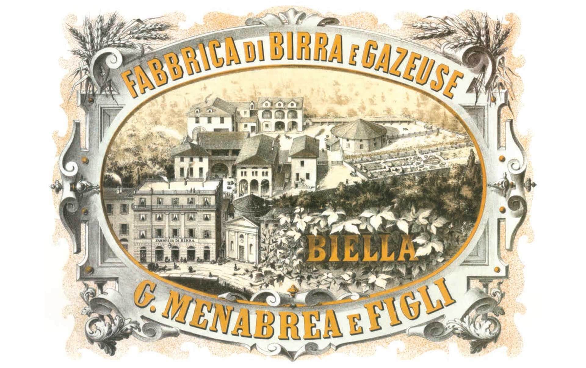 Birth of the Menabrea logo image 1874