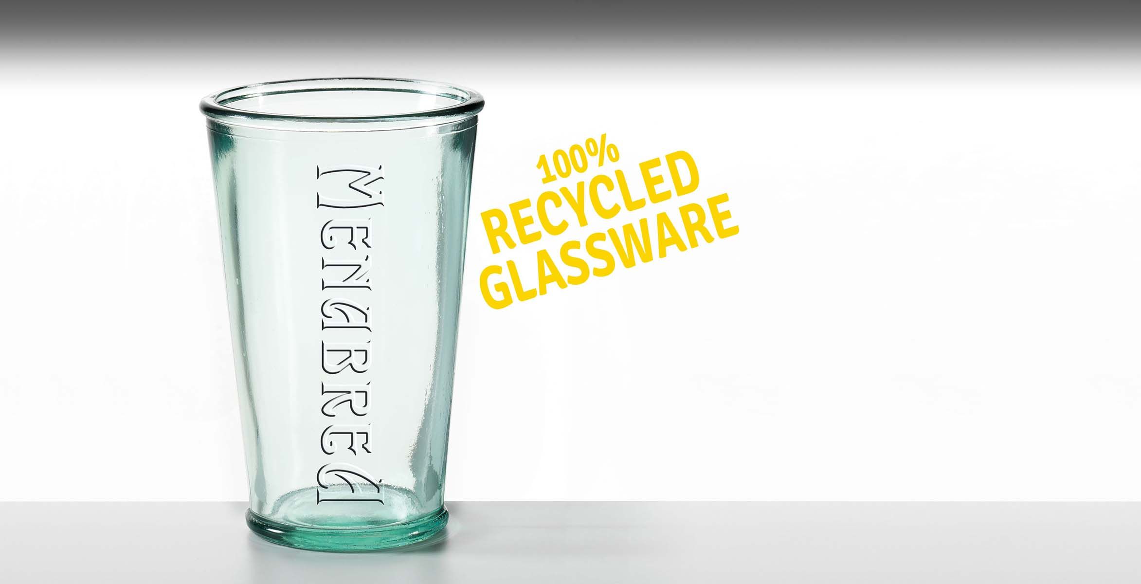 Menabrea Arte da Bere La Non Filtrata Recycled Glassware