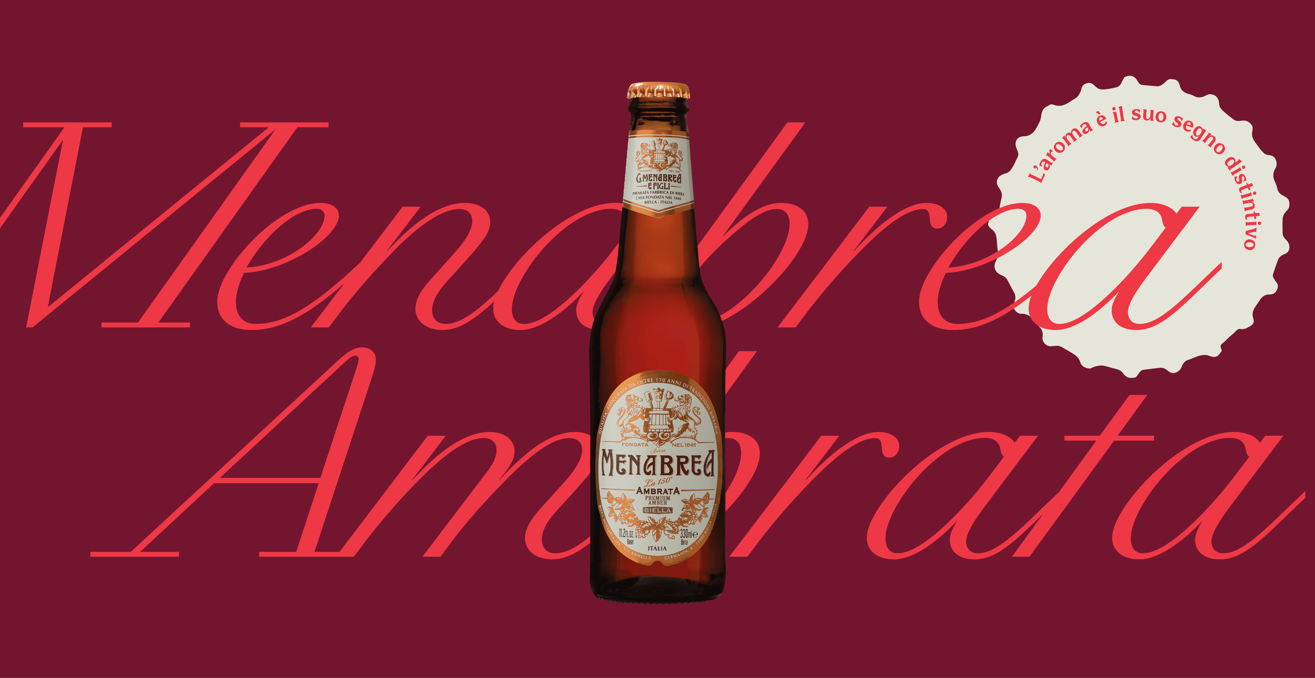 La Gamma Ambrata Birra Menabrea main Image Desktop